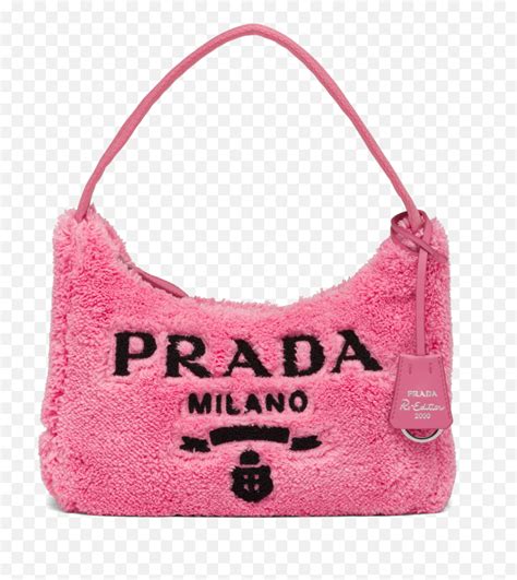 prada baby pink purse|pink fluffy Prada bag.